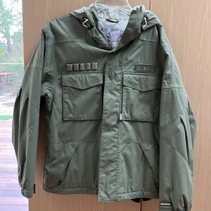 Burton Snow Jacket (Olive Green) - Womens Large
